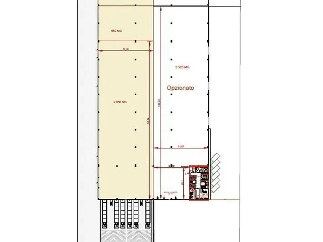 Capannone in Via Farina, Marcianise, {3} - Planimetria 1
