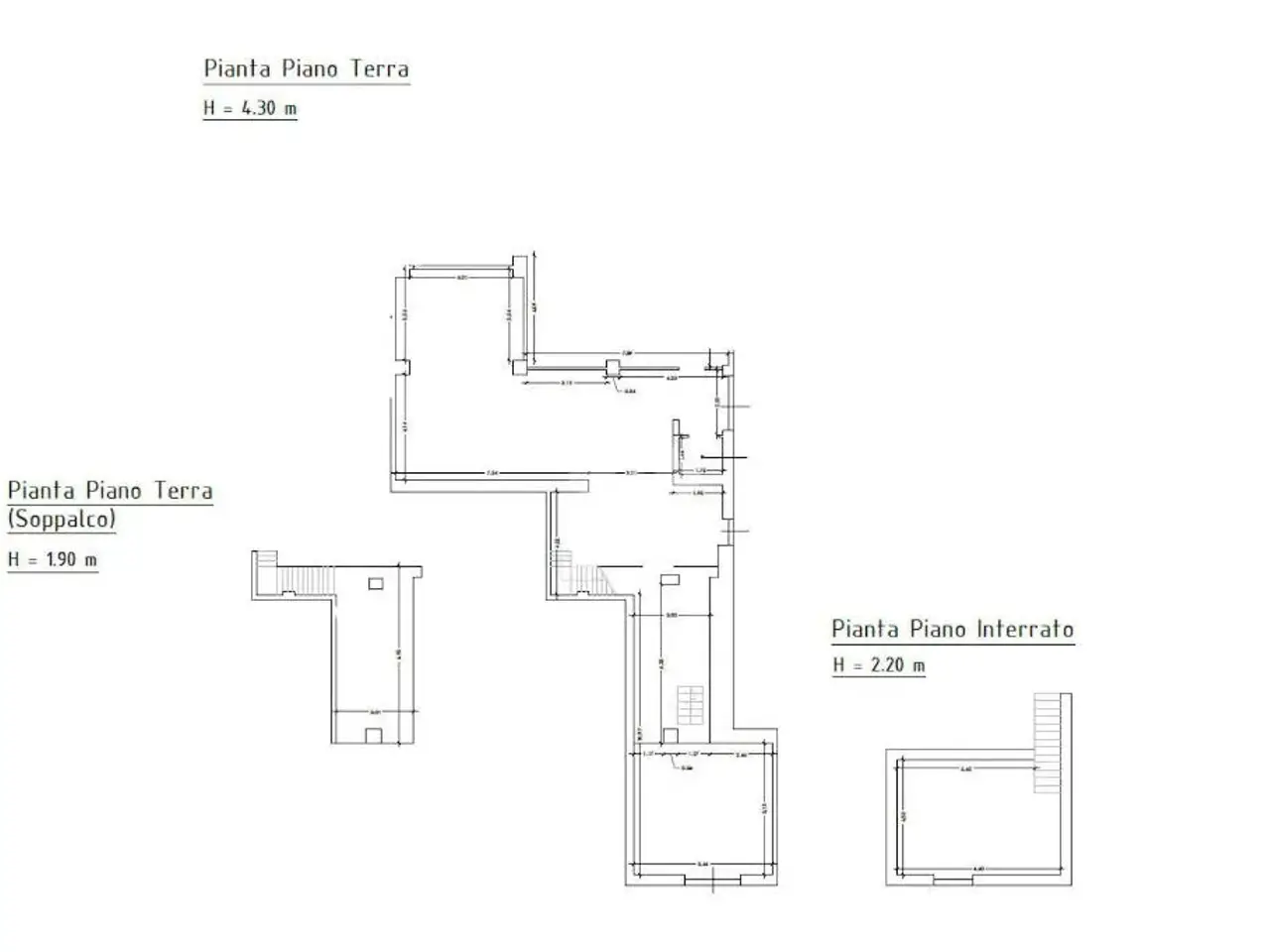 Negozio in Via Conte Appiano 50, Foggia, {3} - Planimetria 1