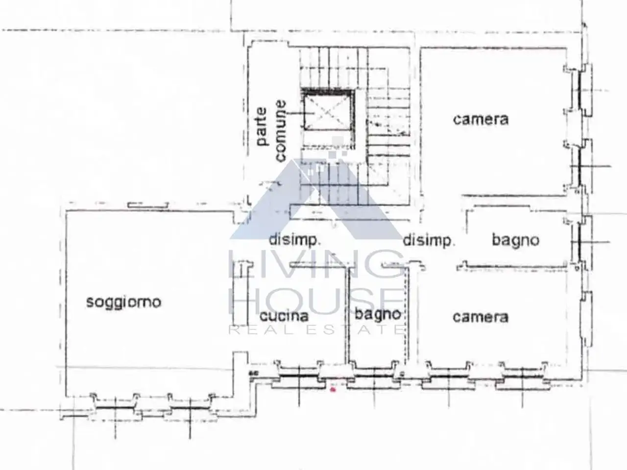 Ufficio in Via Carducci 1, Lissone, {3} - Planimetria 1