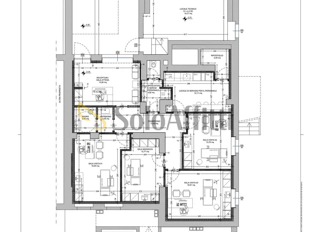 Negozio in , Cabiate, {3} - Planimetria 1