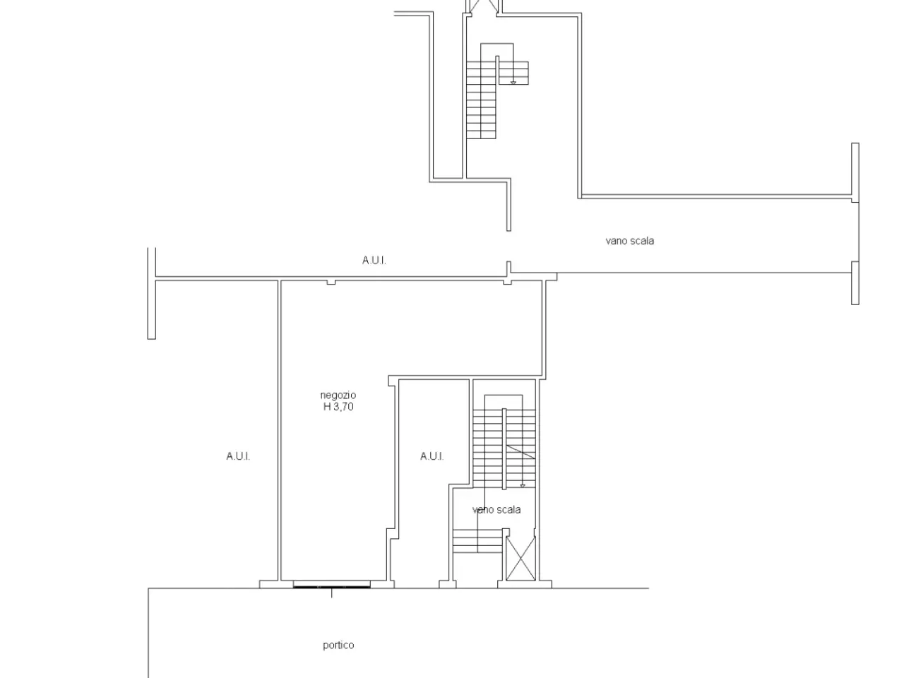 Negozio in Via Porrettana 393/2, Casalecchio Di Reno, {3} - Planimetria 1