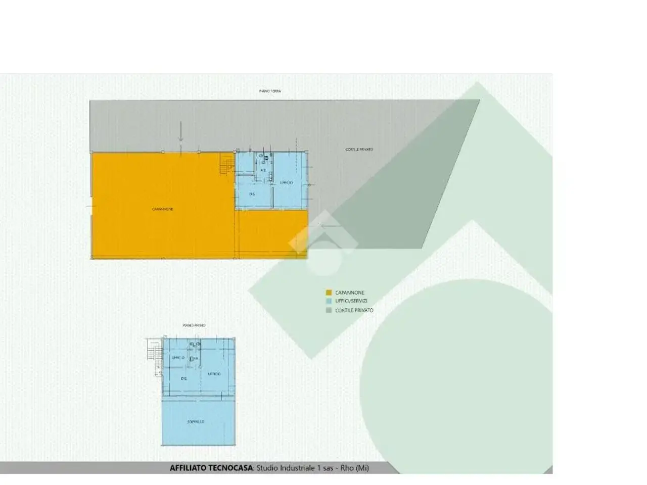 Capannone in Via Alcide De Gasperi 72, Rho, {3} - Planimetria 1