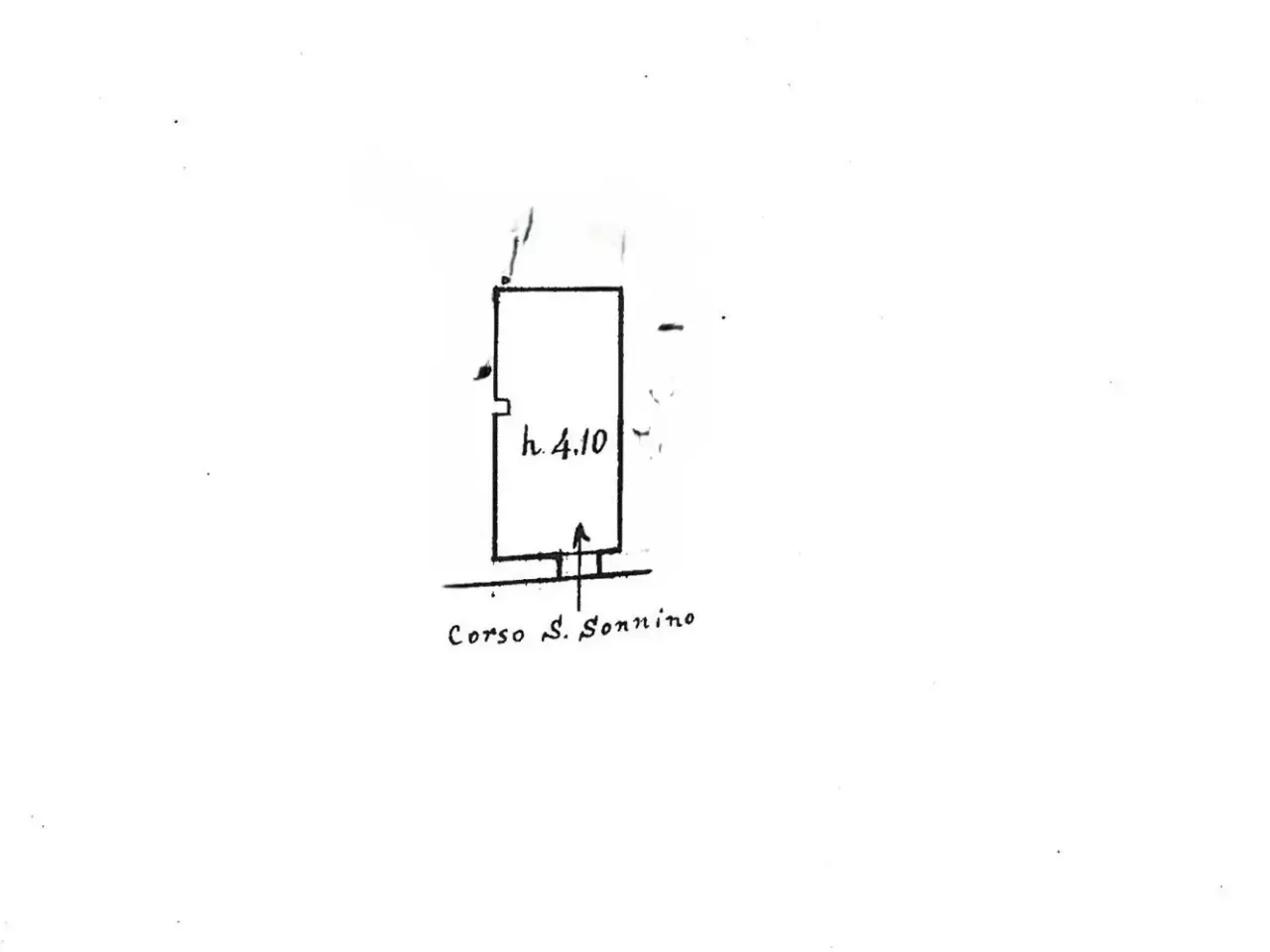 Negozio in Corso Sonnino  121 a- B, Bari, {3} - Planimetria 1