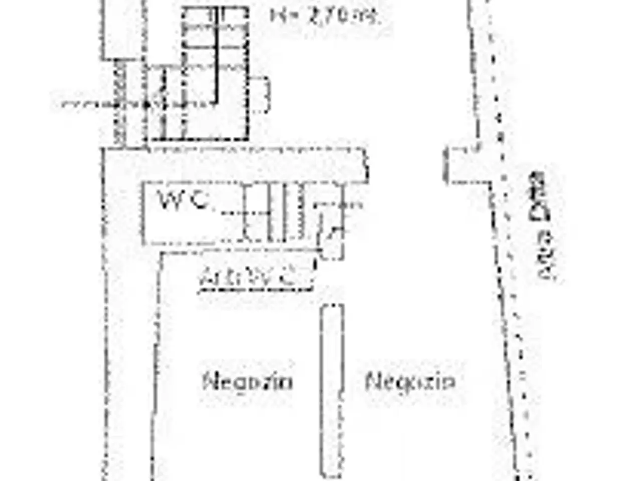 Negozio in Via Trento 48, Pinerolo, {3} - Planimetria 1