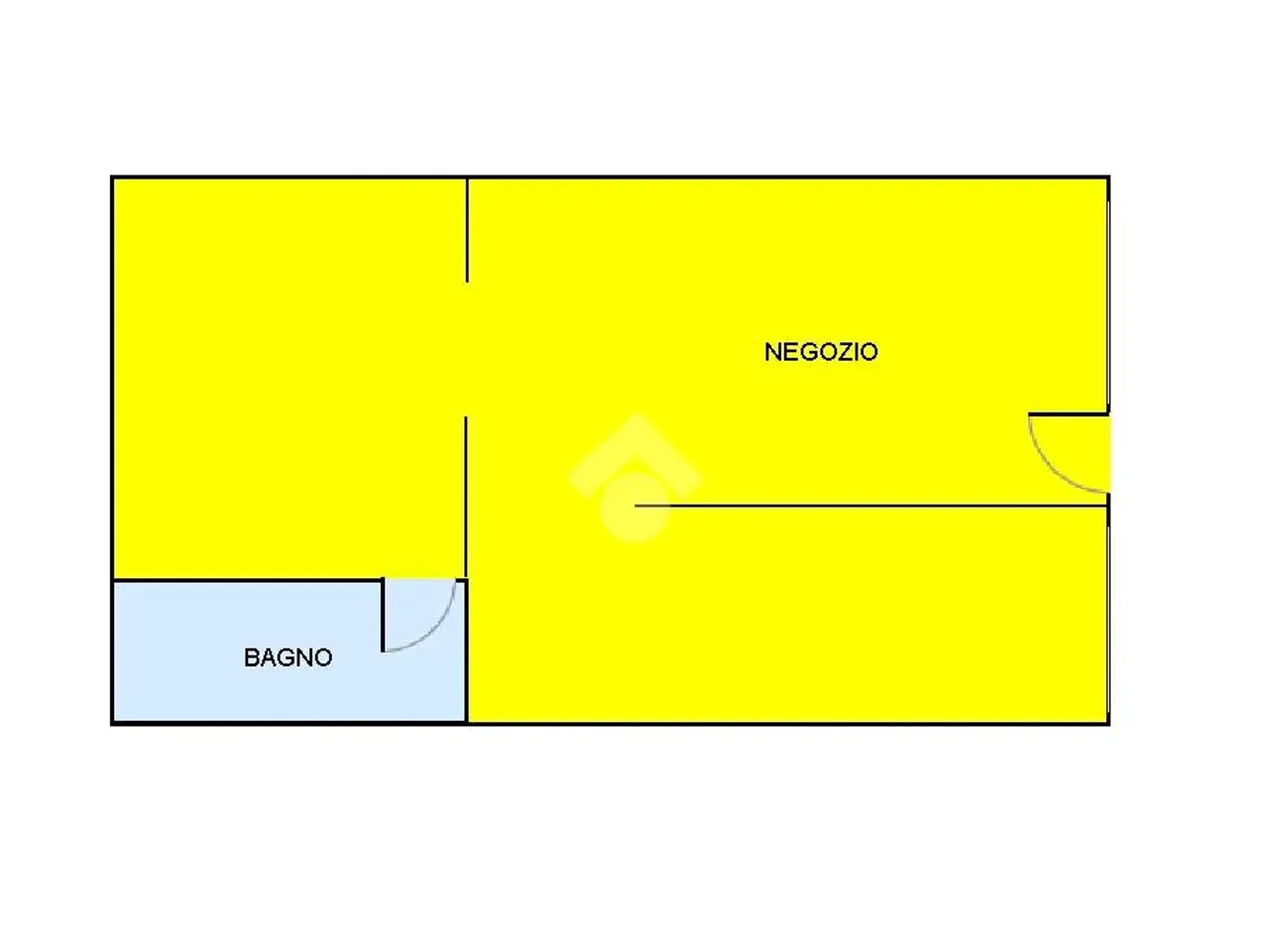 Negozio in Via Vittorio Emanuele II 230, Bra, {3} - Planimetria 1