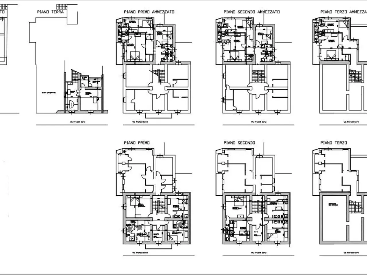 Hotel in Via Fratelli Cervi, Santa Fiora, {3} - Planimetria 1