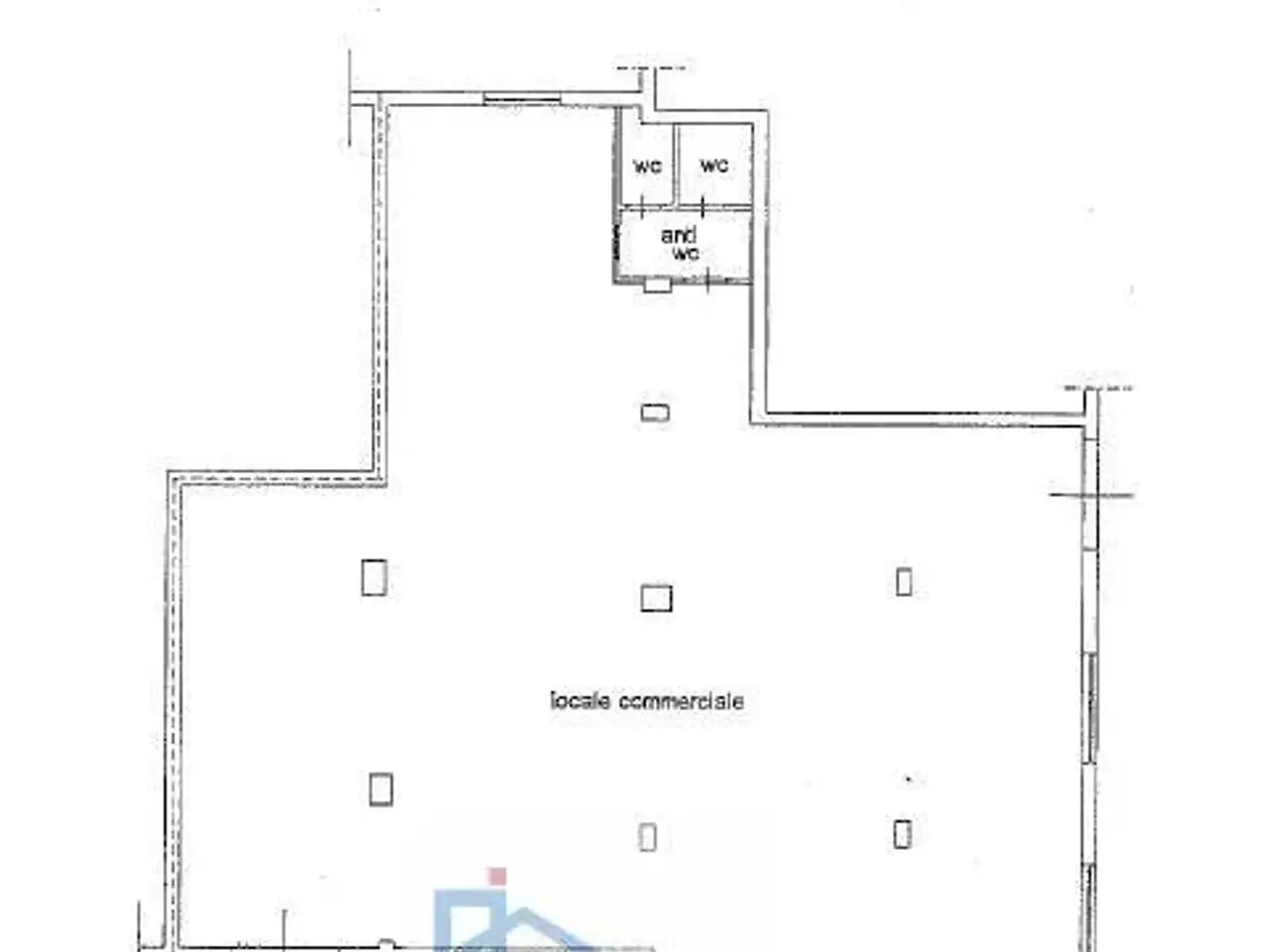 Negozio in Via Piranesi, Benevento, {3} - Planimetria 1