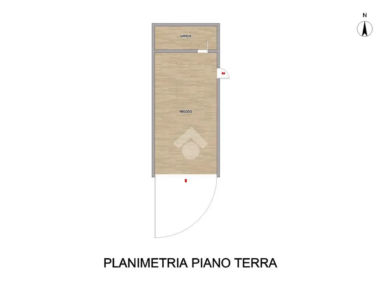 Negozio in Via Legnano 18, Piacenza, {3} - Planimetria 1