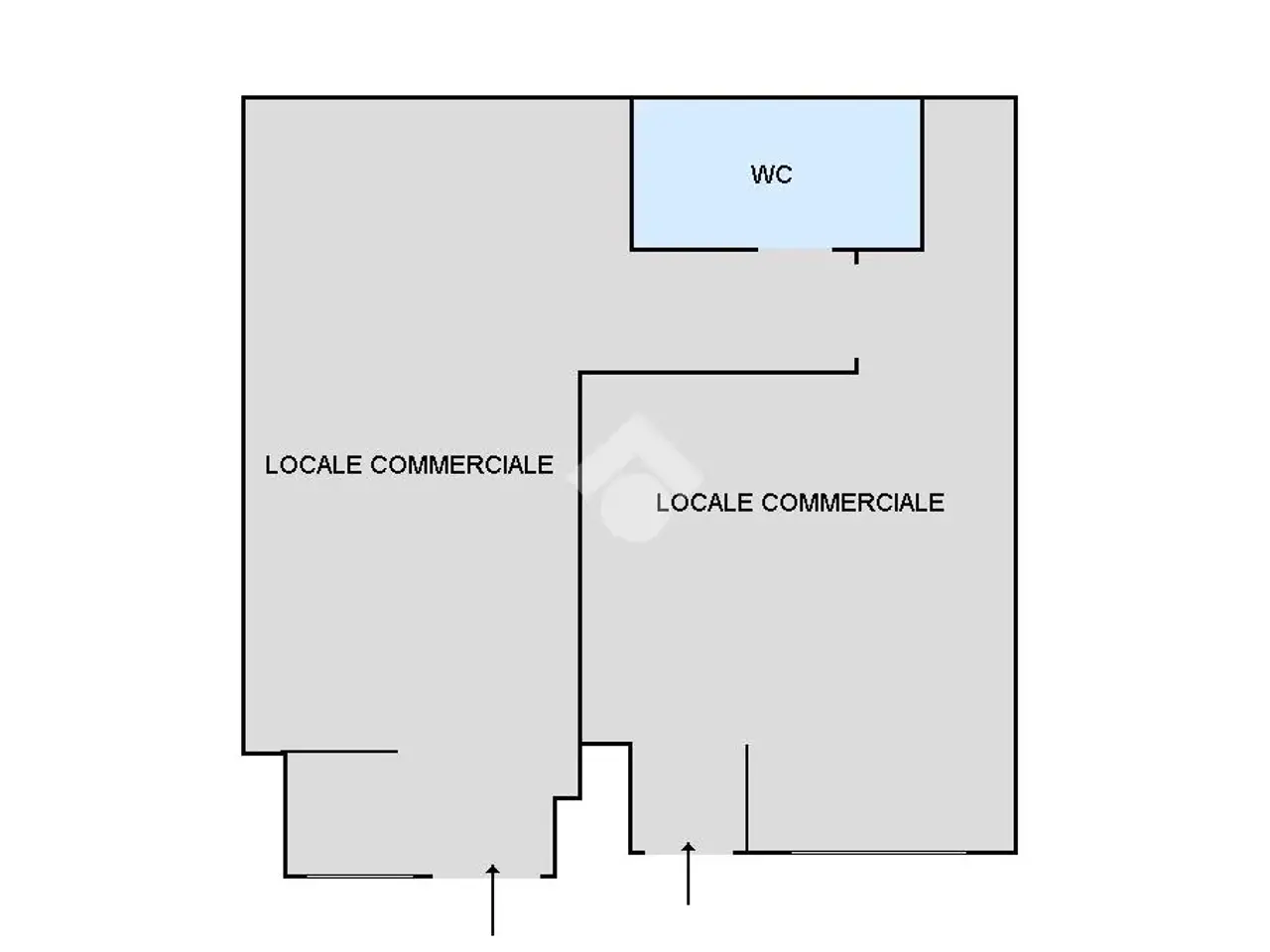 Negozio in Via San Sebastiano 10, Brindisi, {3} - Planimetria 1