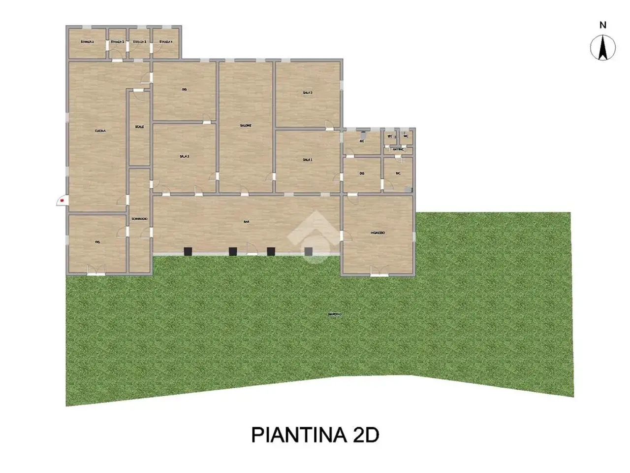 Negozio in Via Circonvallazione Sera 17, Gottolengo, {3} - Planimetria 1