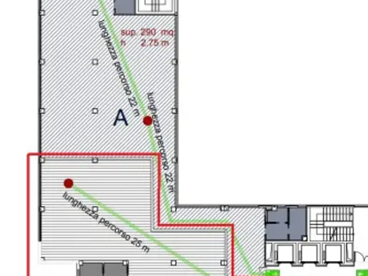Ufficio in Strada Provinciale Paullese, San Donato Milanese, {3} - Planimetria 1