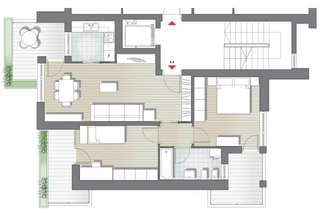 main planimetry real estate image