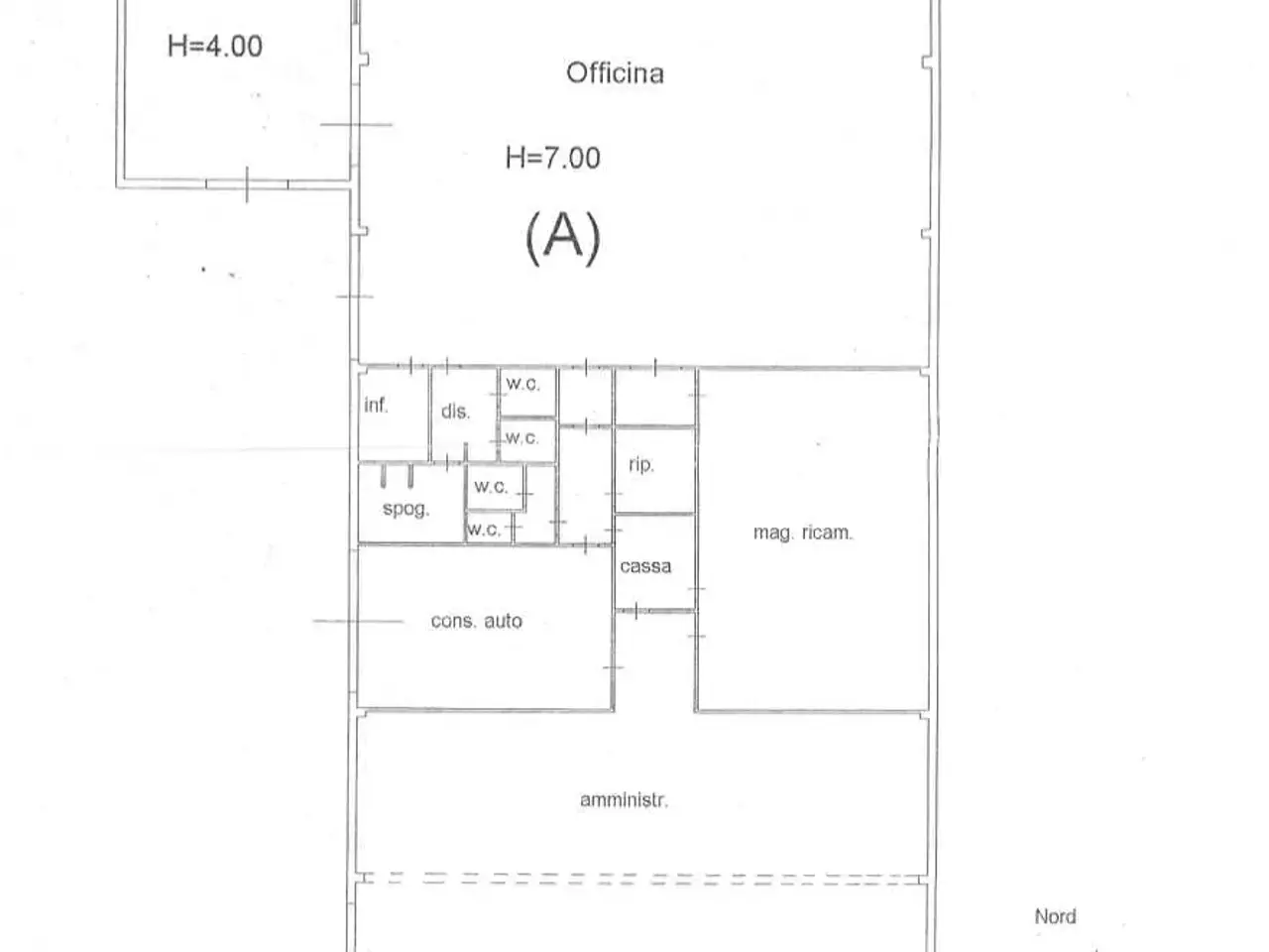 Capannone in Targia, Siracusa, {3} - Planimetria 1