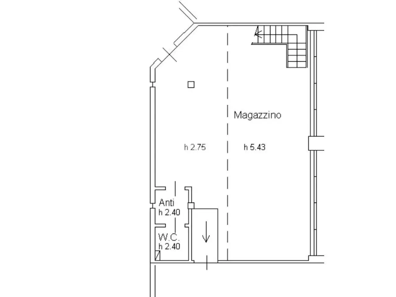 Ufficio in Via Padova 9, Cartura, {3} - Planimetria 1