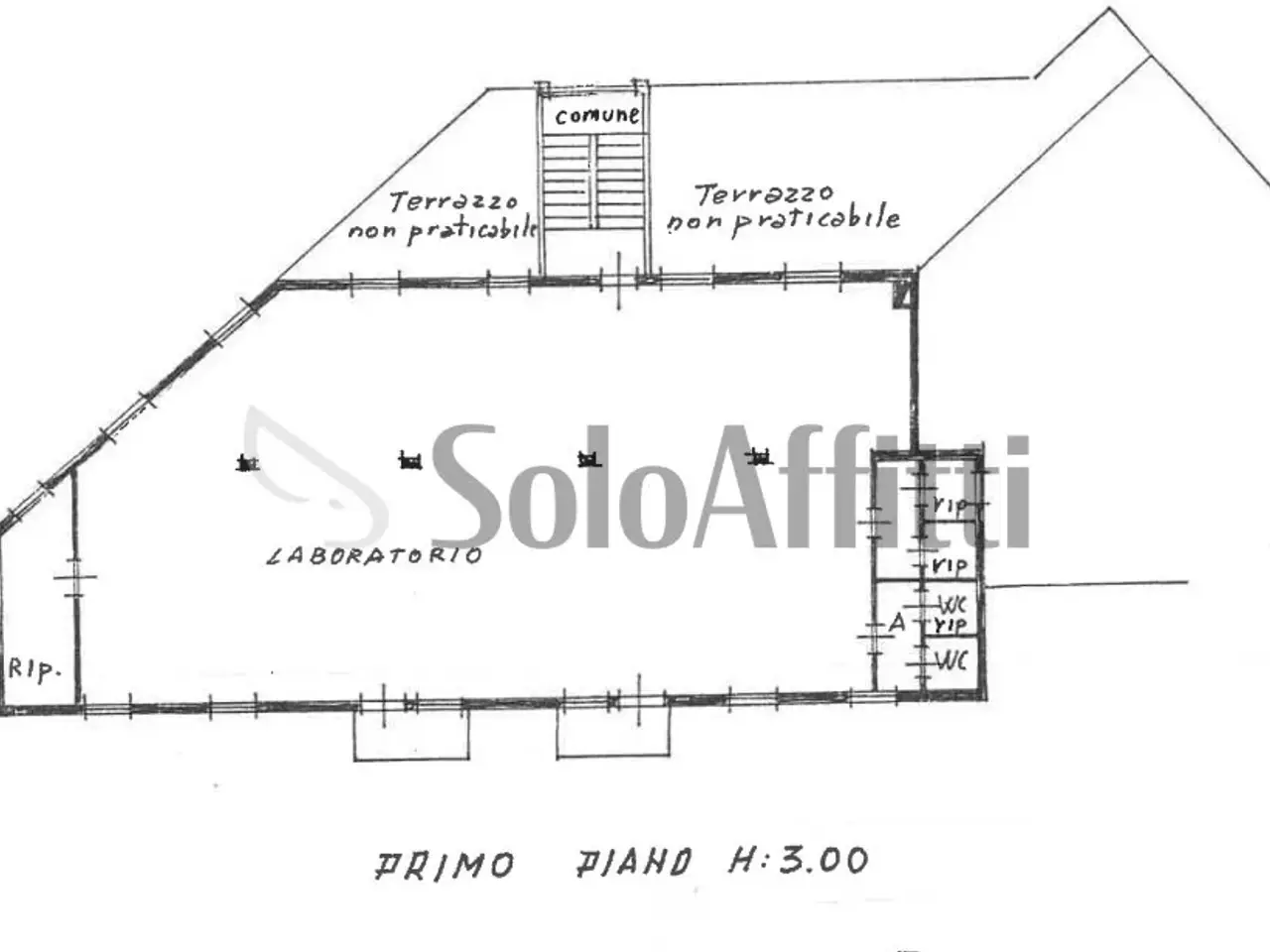Laboratorio in , Modena, {3} - Planimetria 1