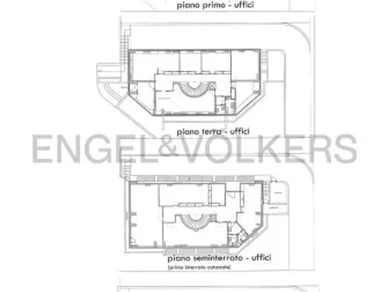 Ufficio in Via Sante Vandi, Roma, {3} - Planimetria 1