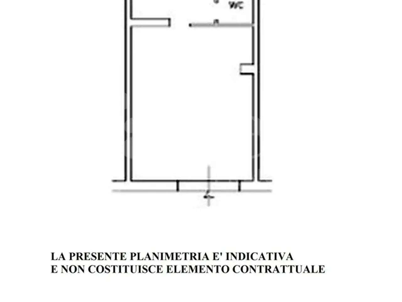 Negozio in Via Romeo Rodriguez Pereira, Roma, {3} - Planimetria 1