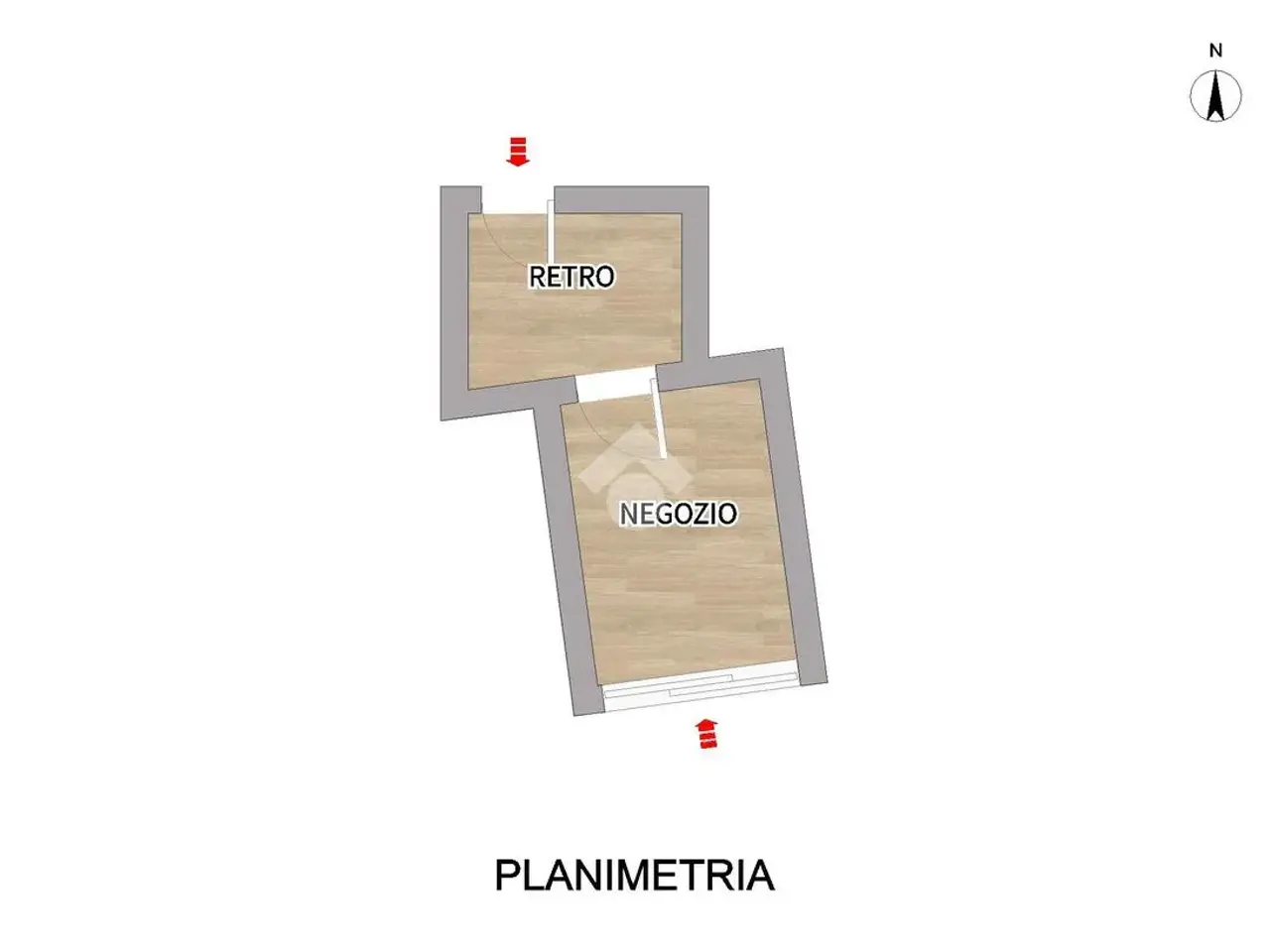 Negozio in Corso Giacomo Matteotti 8, Cremona, {3} - Planimetria 1