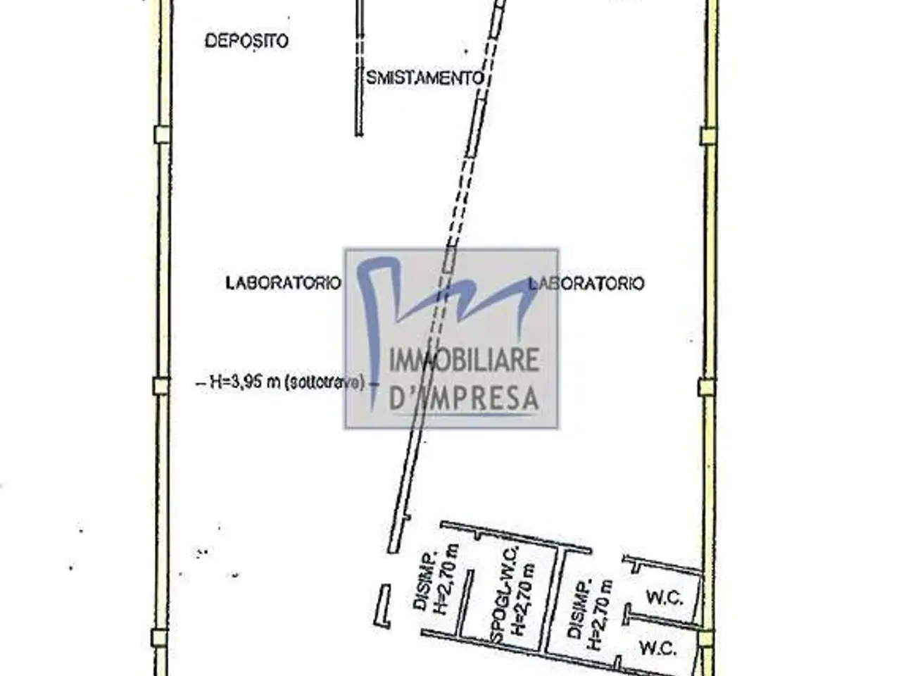 Capannone in Via Mantova, Parma, {3} - Planimetria 1