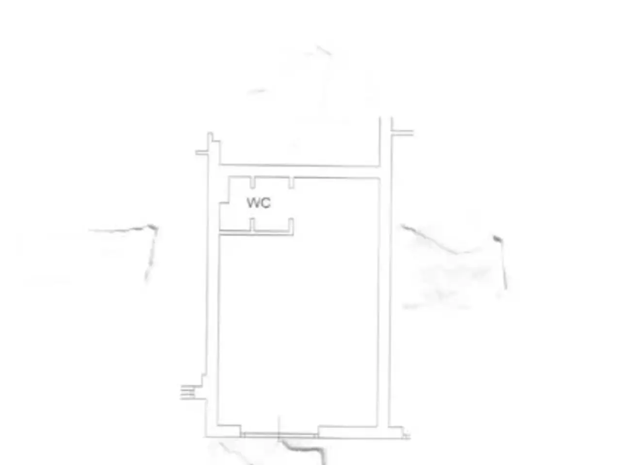 Negozio in Via Cavalieri di Vittorio Veneto 36, Arzano, {3} - Planimetria 1