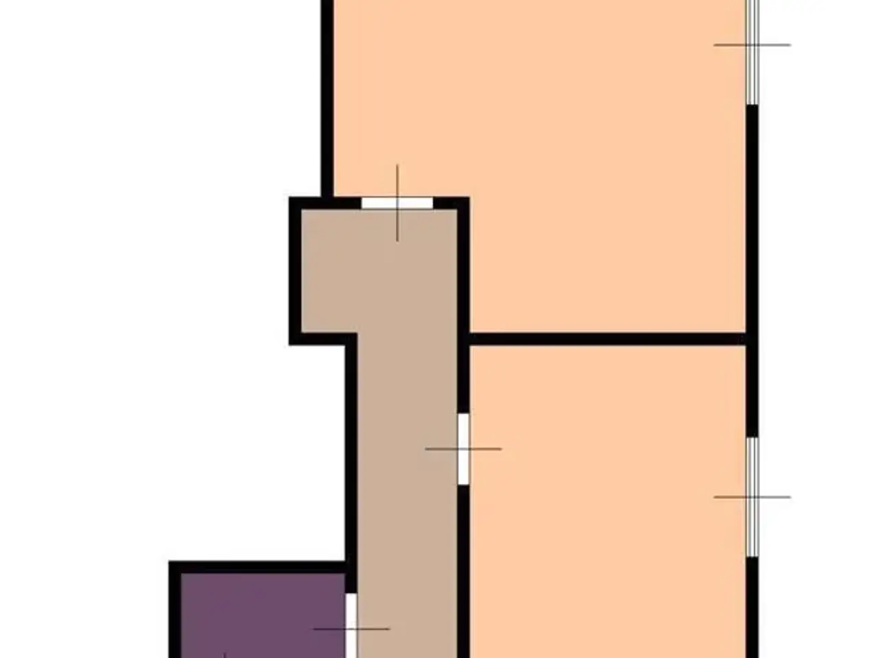 Ufficio in Via dei Frassini  130, Roma, {3} - Planimetria 1