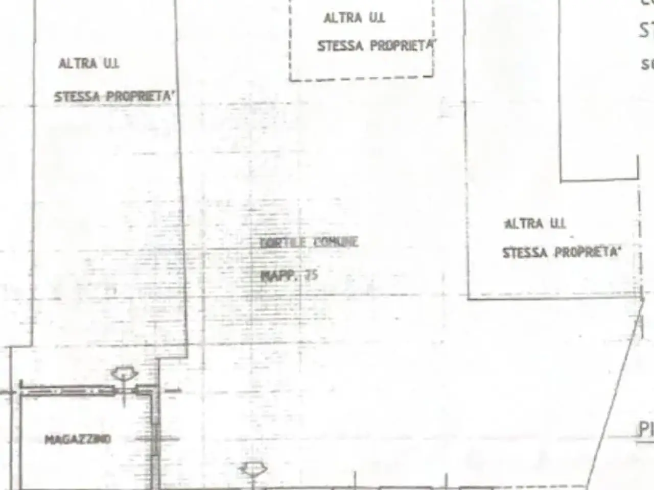 Palazzina commerciale in Via Bergoglio Pisani 13, Besate, {3} - Planimetria 1