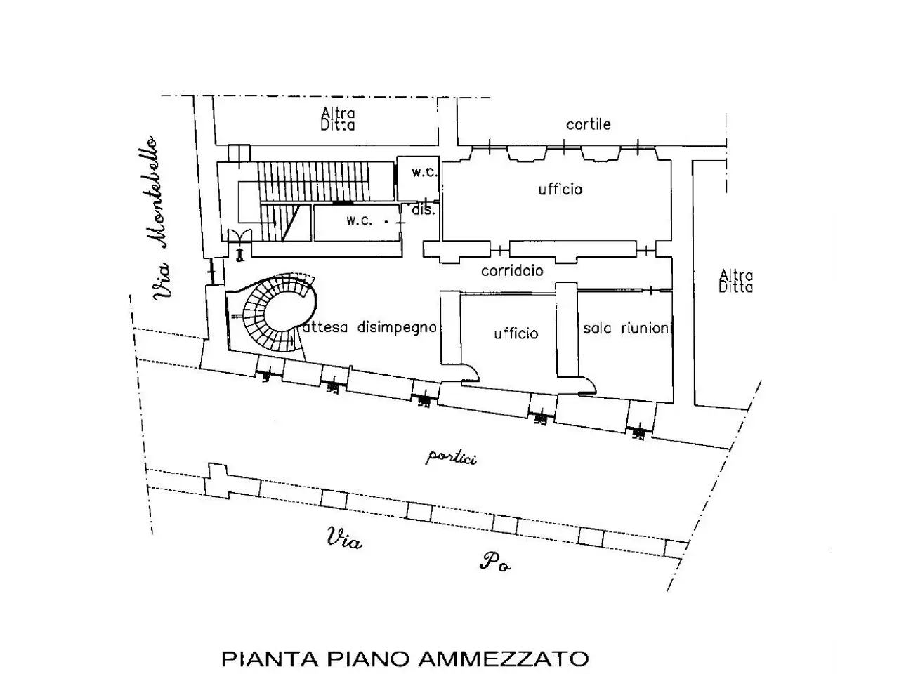 Negozio in Via Po 39, Torino, {3} - Planimetria 1