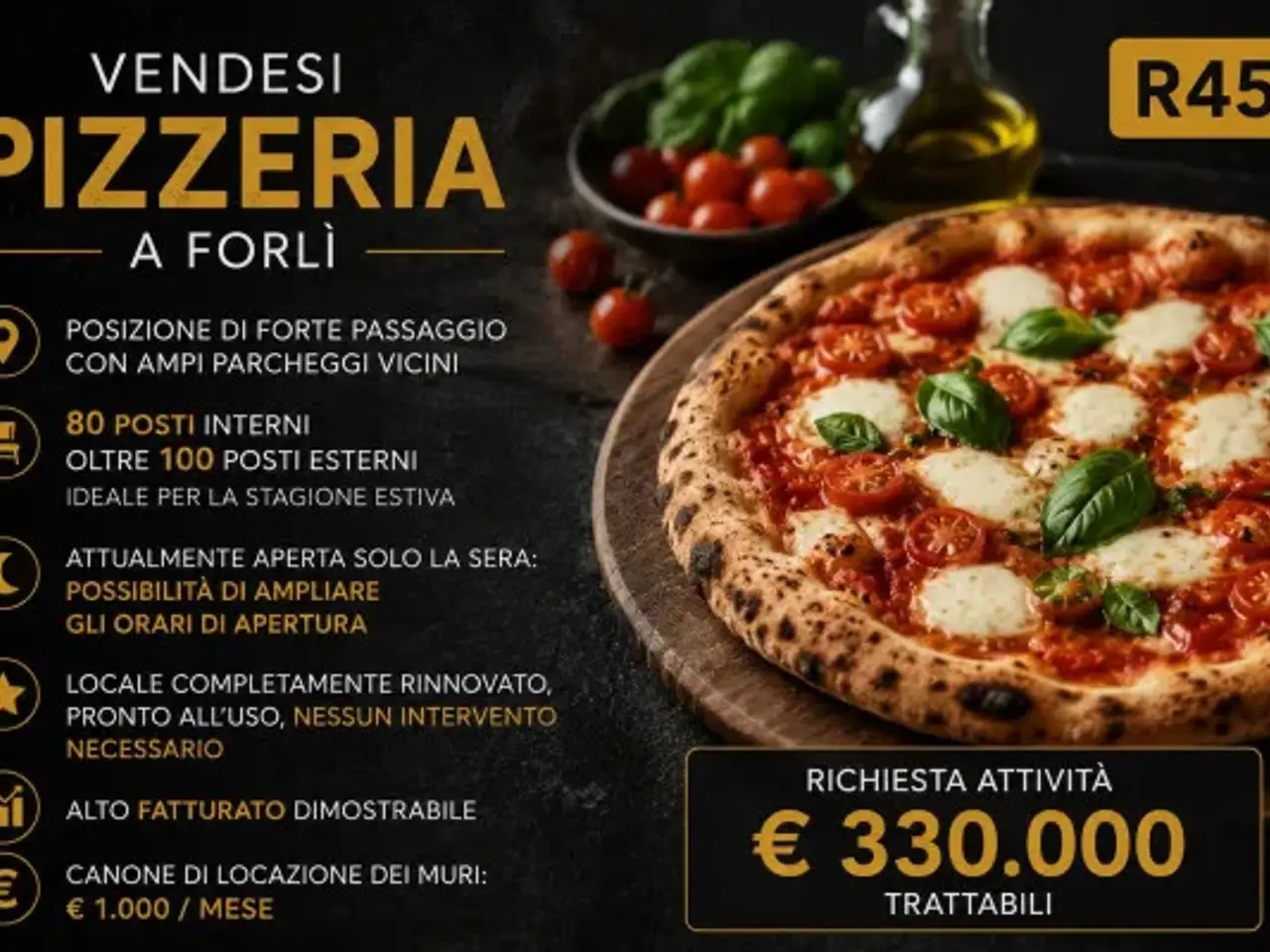 Pizzeria in Corso della Repubblica, Forli', {3} - Foto 1