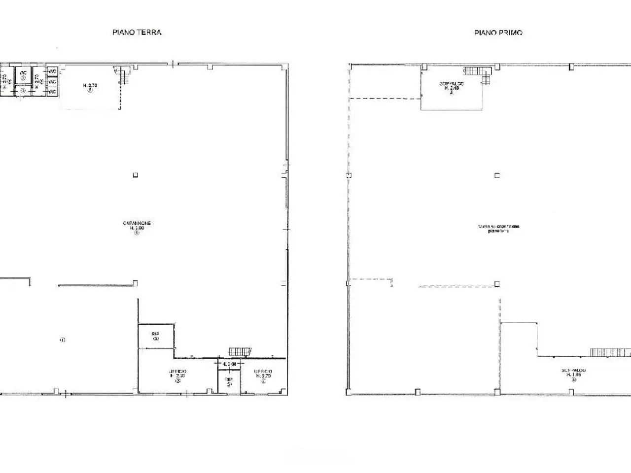 Capannone in Via Brescia 186, Montichiari, {3} - Planimetria 1