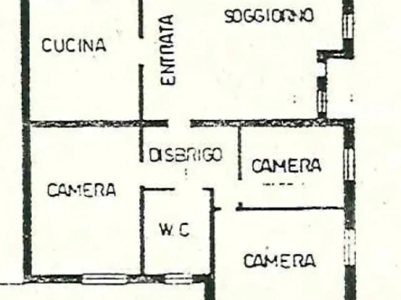 Villa a schiera in Via Cesenatico, Cesena - Planimetria 1