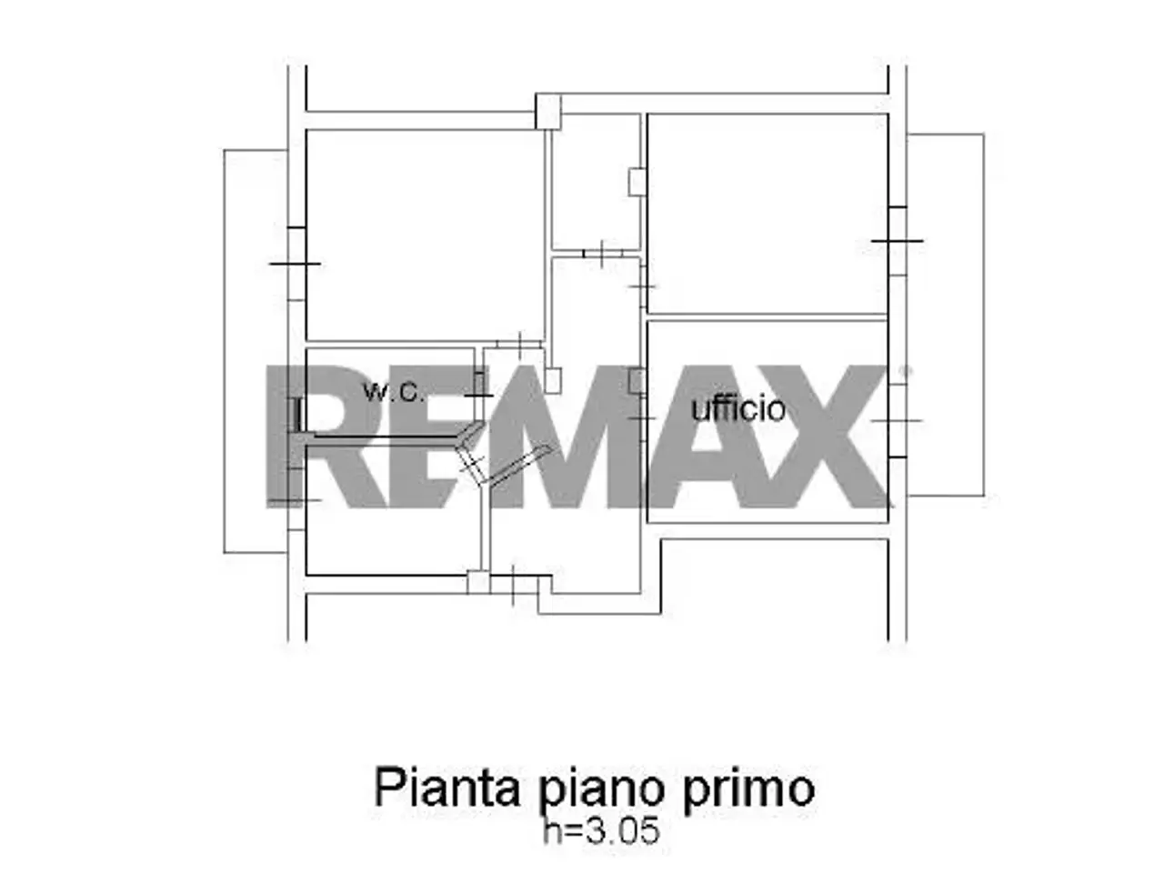 Ufficio in Via Vittorio Emanuele da Bormida 45, Catania, {3} - Planimetria 1