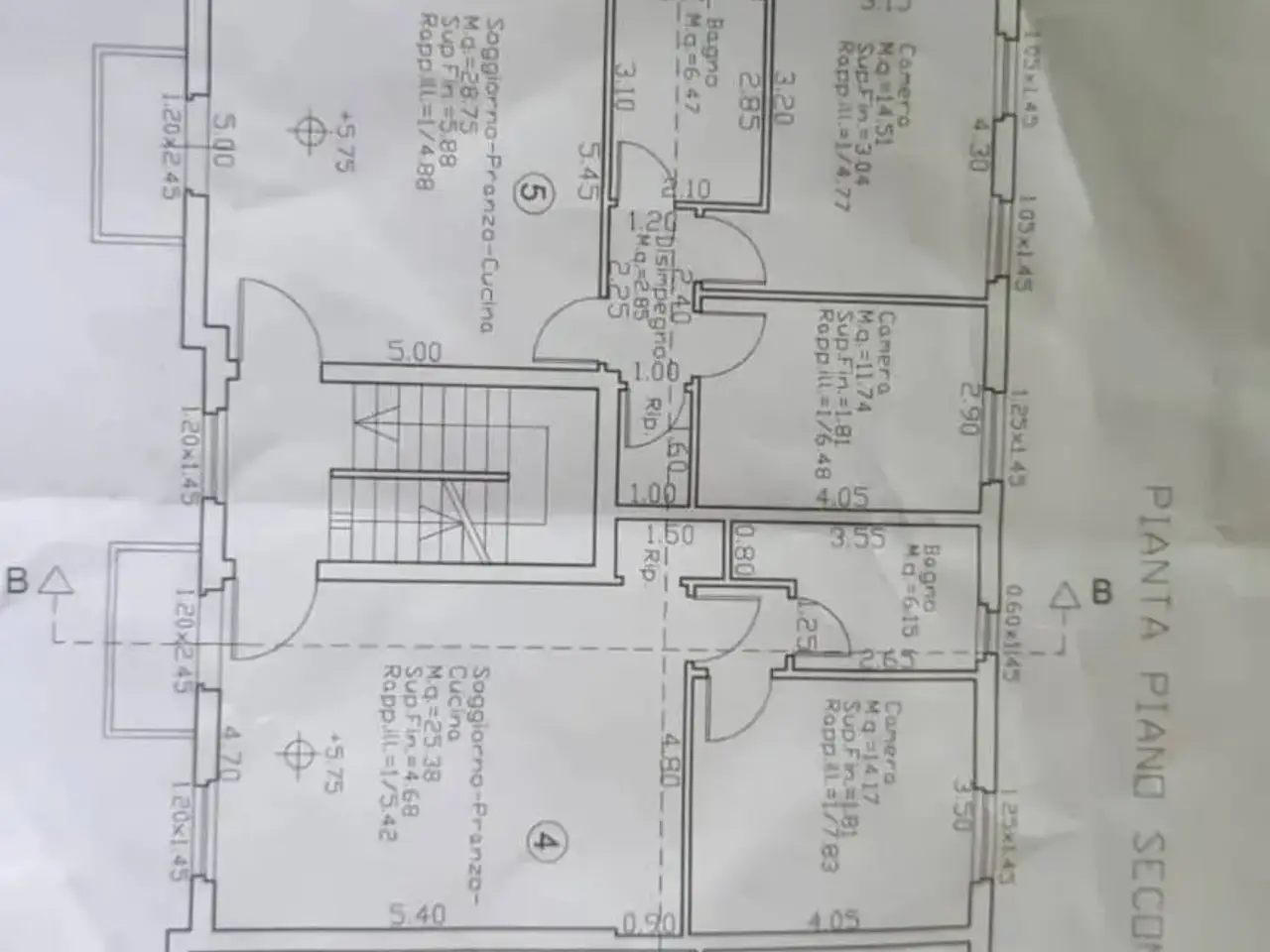 Quadrilocale in Via Cassia, Marciano Della Chiana - Planimetria 1