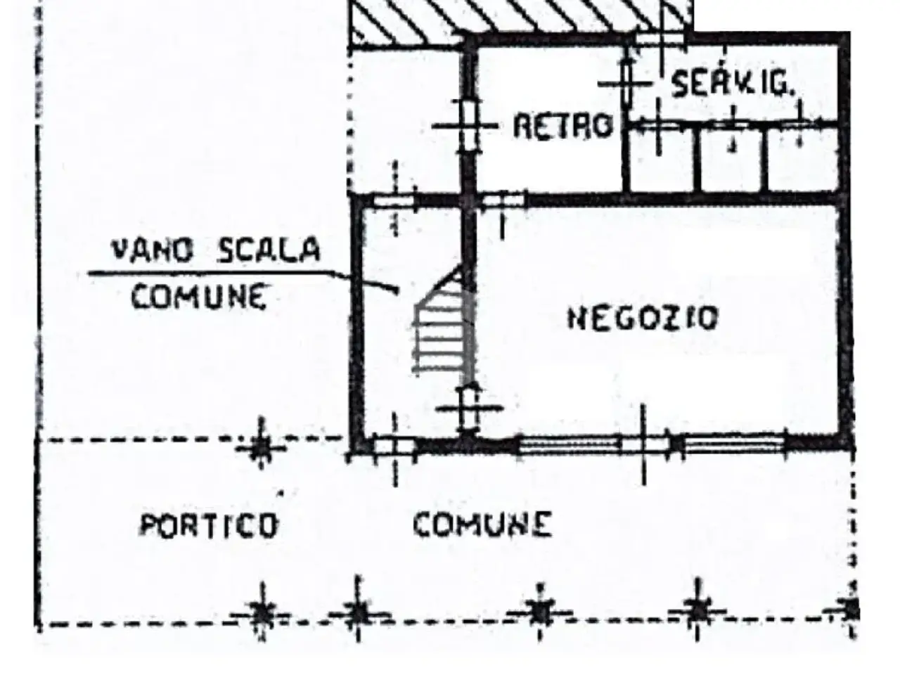 Negozio in Piazza Fulcheria 11, Crema, {3} - Planimetria 1