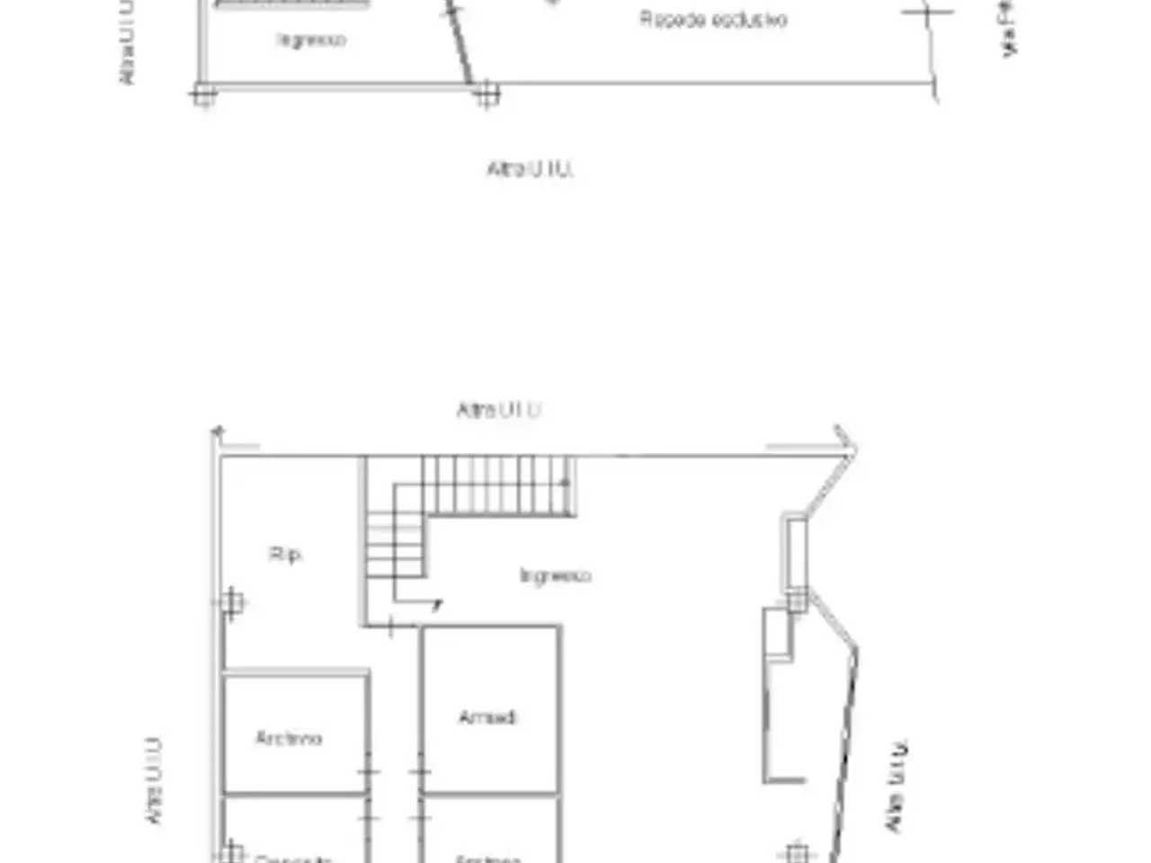 Ufficio in Via Friuli 10, Pontedera, {3} - Planimetria 1