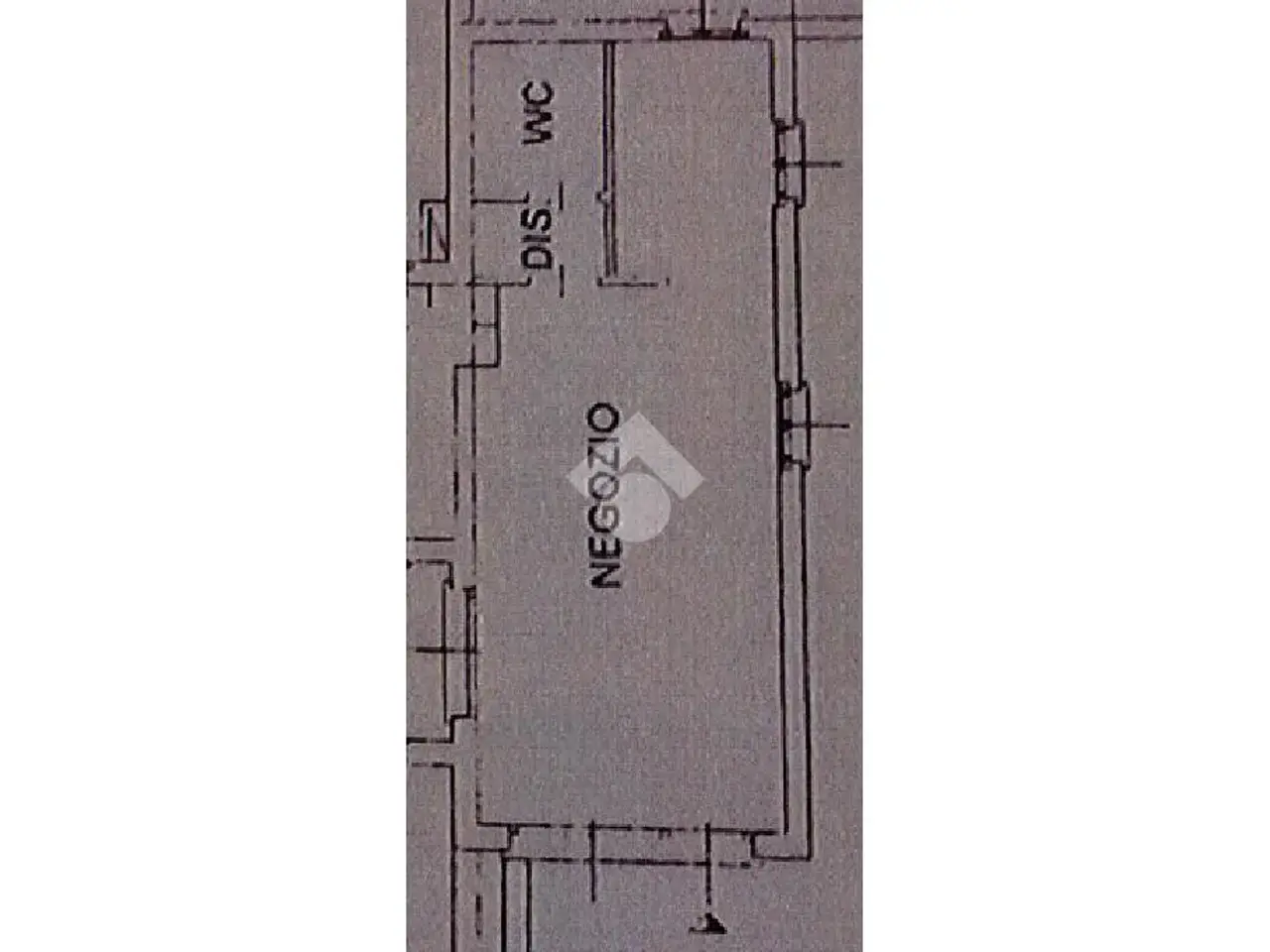 Negozio in Via Guglielmo Marconi 32, Olginate, {3} - Planimetria 1