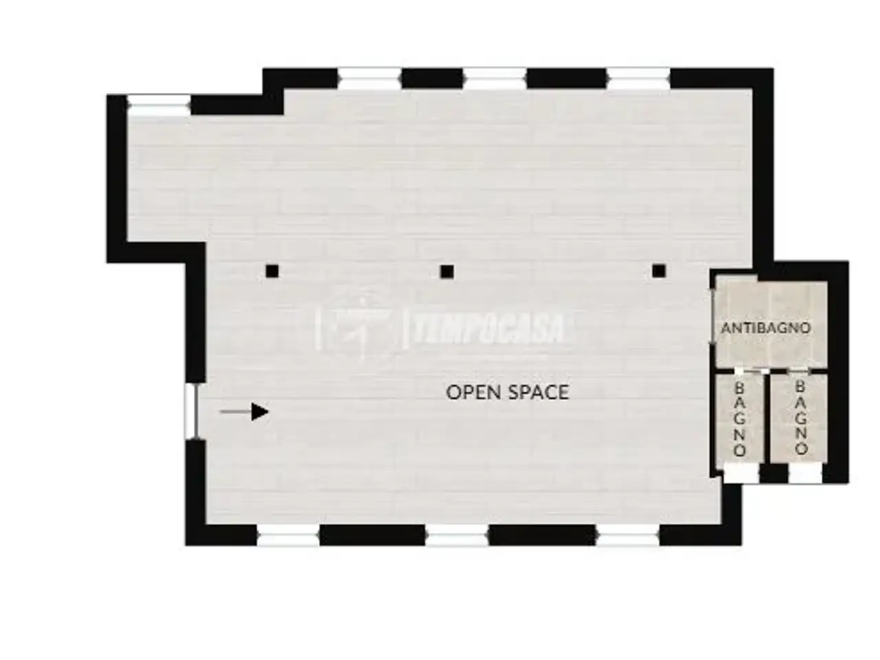 Ufficio in Via Meda 63, Monza, {3} - Planimetria 1