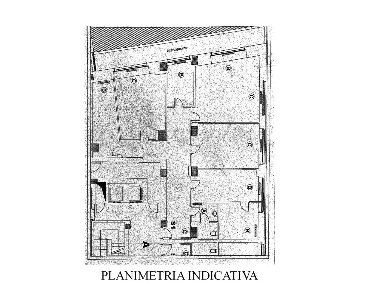 Ufficio in Corso Guglielmo Marconi, Torino, {3} - Planimetria 1