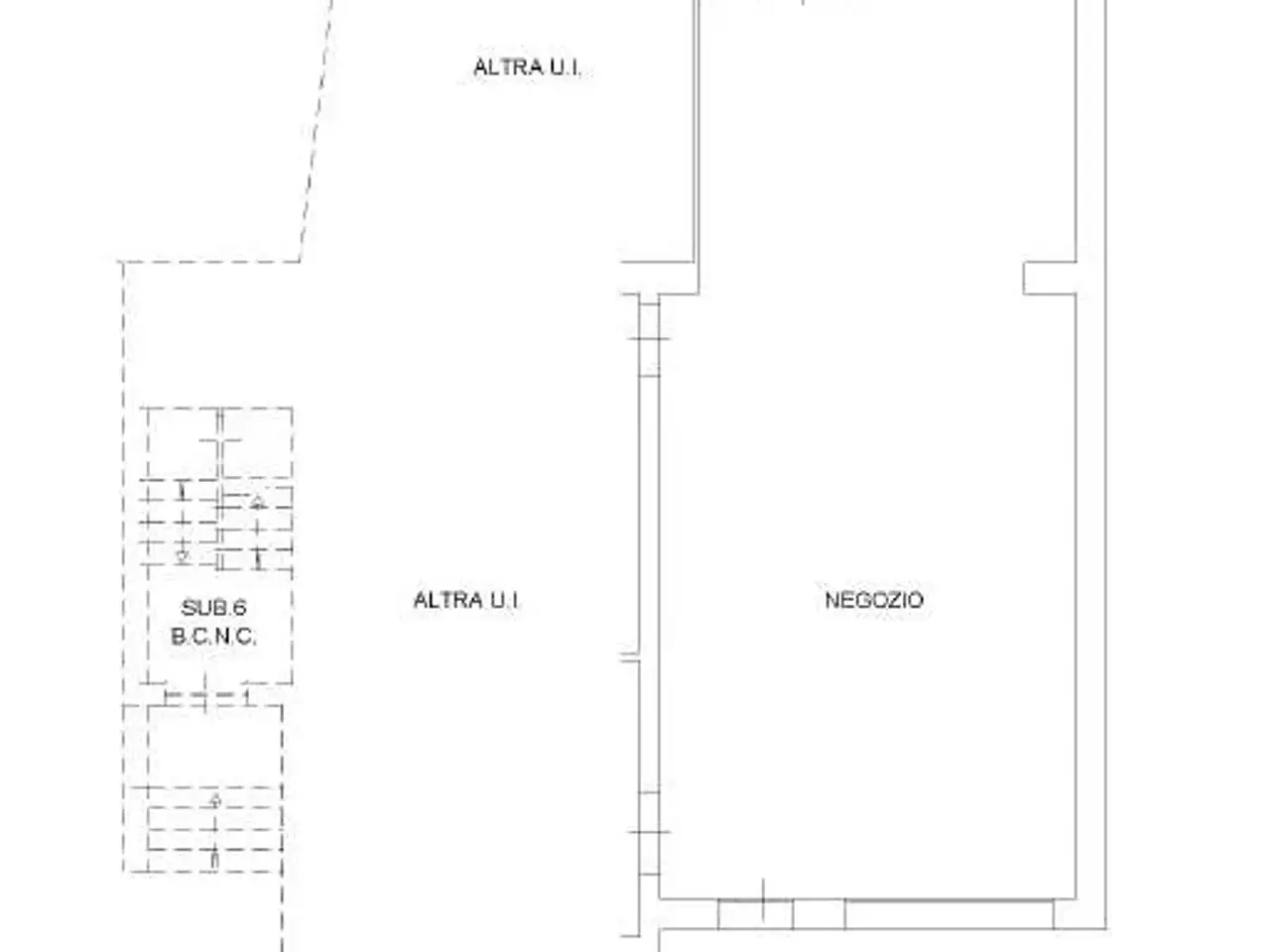 Negozio in Viale San Sisto 25, Perugia, {3} - Planimetria 1