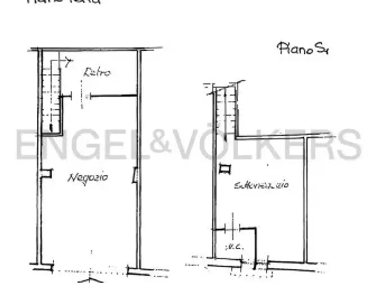 Negozio in Via di Pietralata, Roma, {3} - Planimetria 1