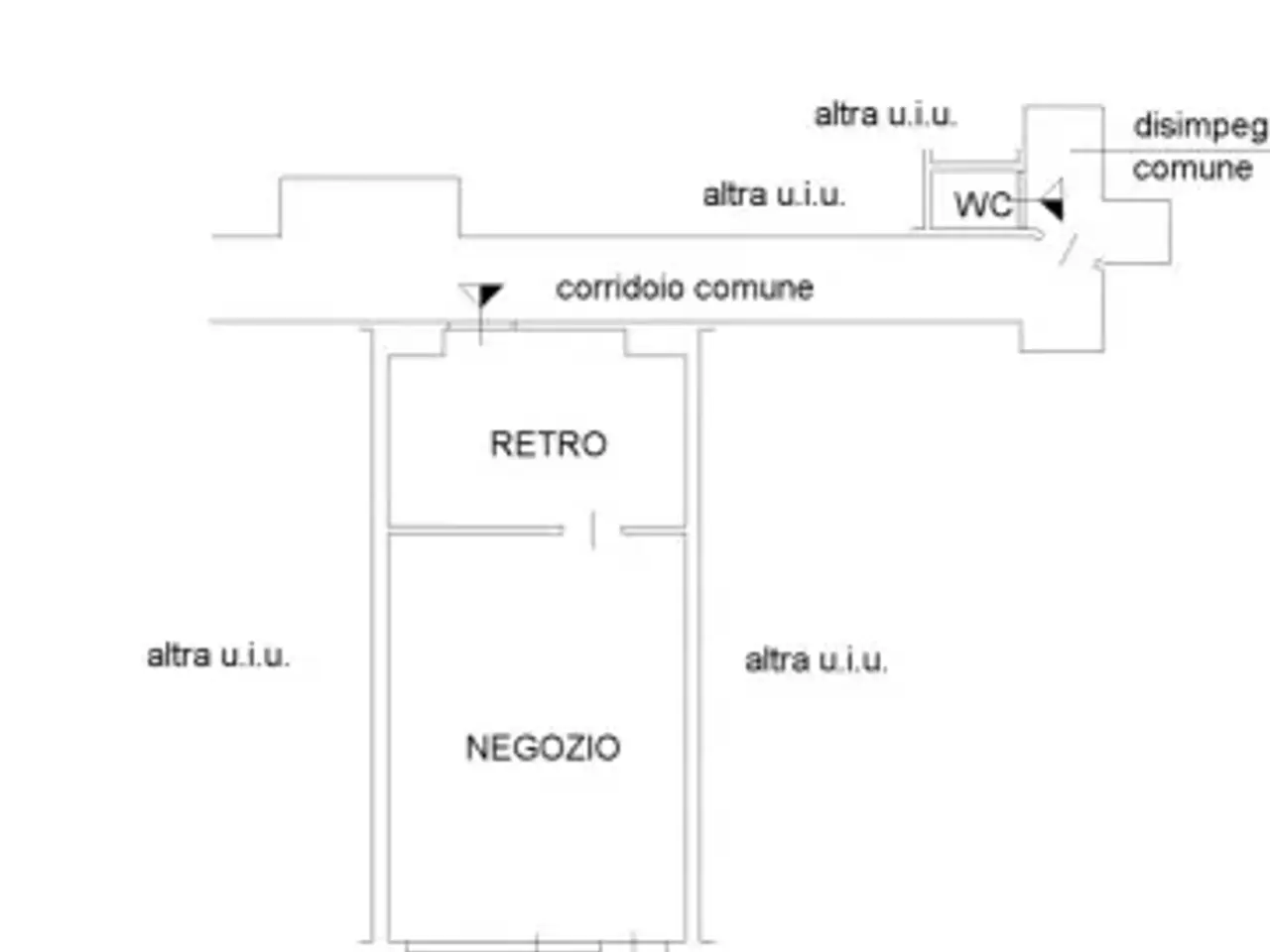 Negozio in Via Tito Livio 22, 20137 , Milano, {3} - Planimetria 1
