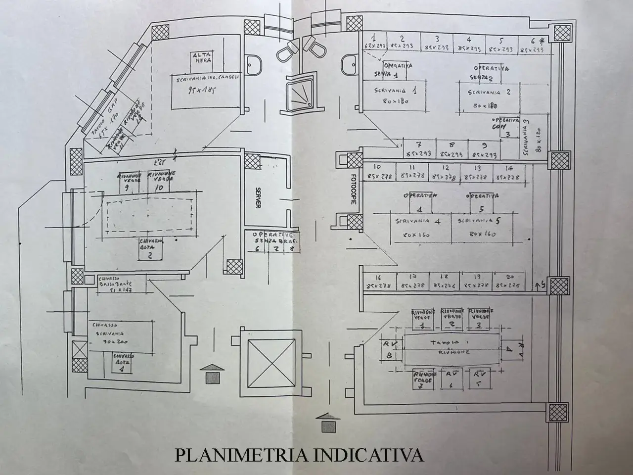 Ufficio in Via Lamarmora, Torino, {3} - Planimetria 1
