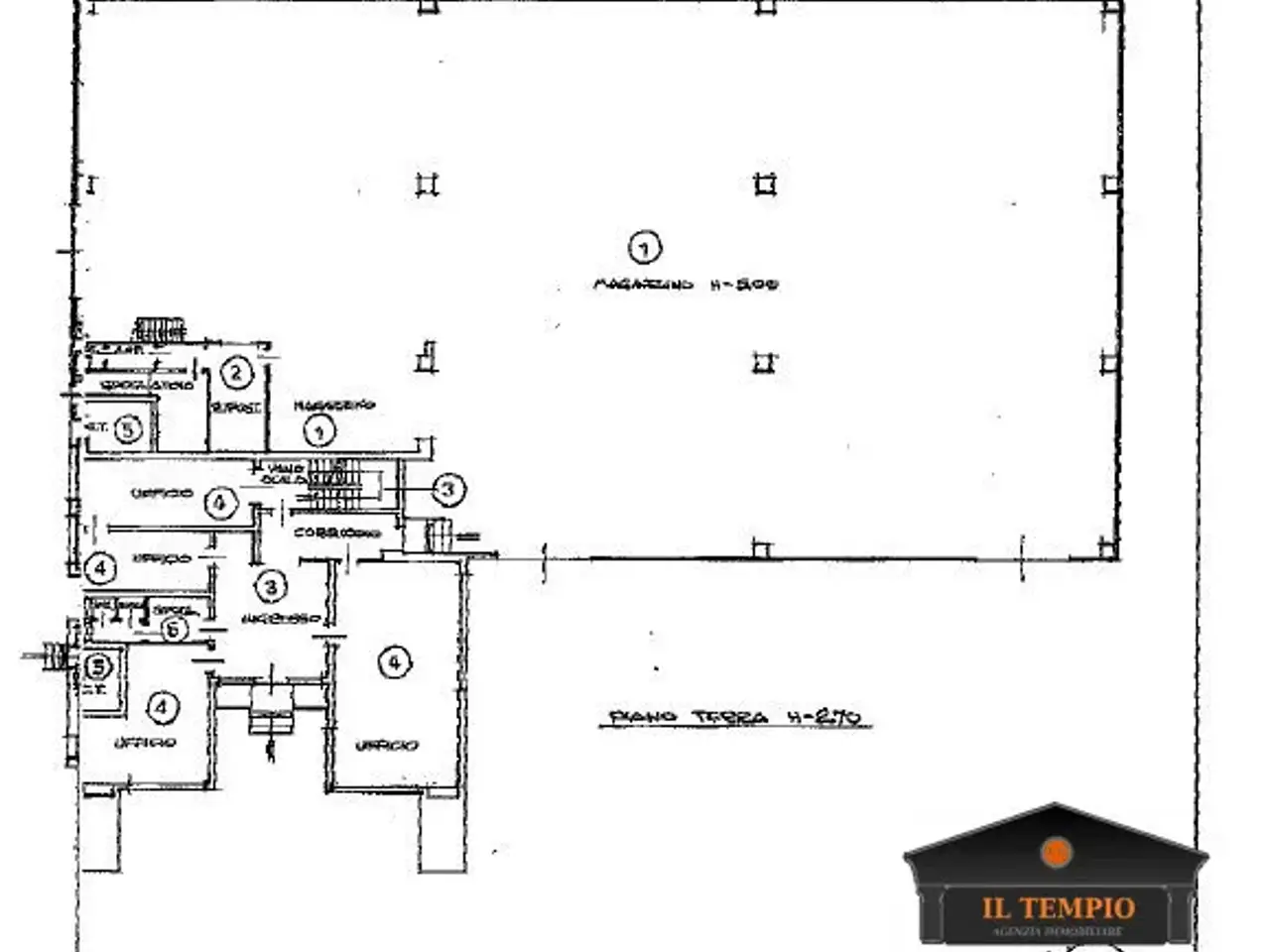 Capannone in Via Tagliamento, Altavilla Vicentina, {3} - Planimetria 1
