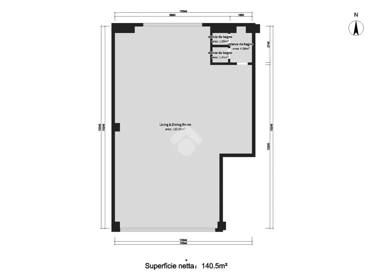 Ufficio in Via Rebubblica 191, Sarezzo, {3} - Planimetria 1