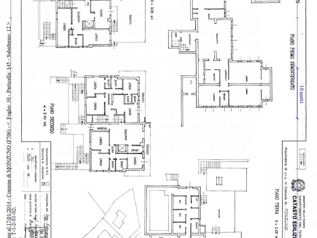 Albergo in Via delle Scale 4, Monzuno, {3} - Planimetria 1