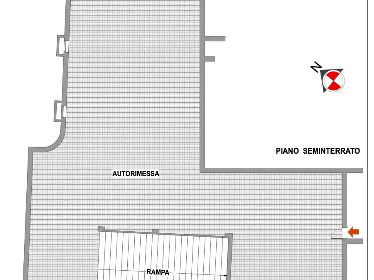 Negozio in Pandina 59, Mulazzano, {3} - Planimetria 1