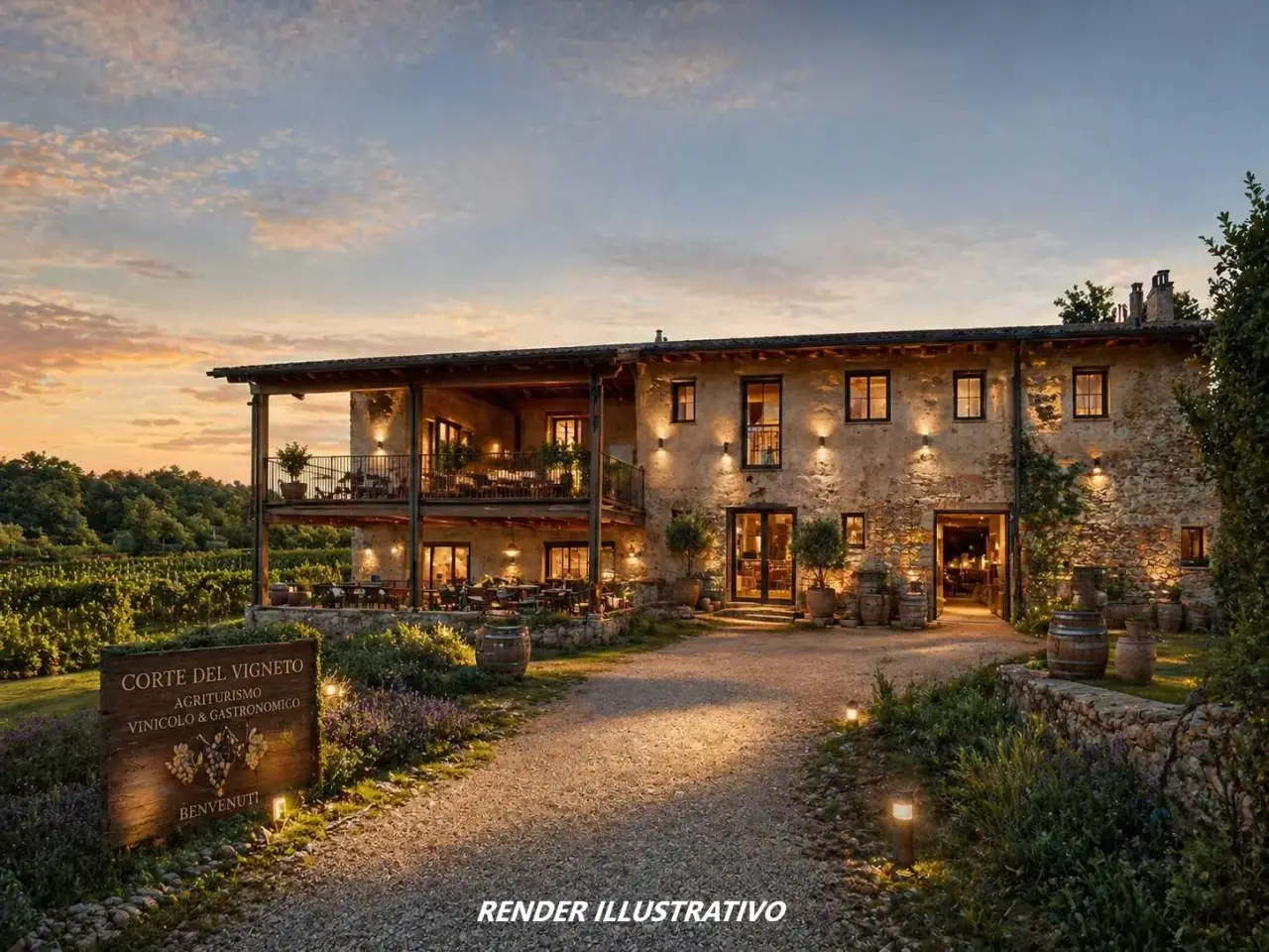 Agriturismo in Via Valle 22, Cazzago San Martino, {3} - Foto 1
