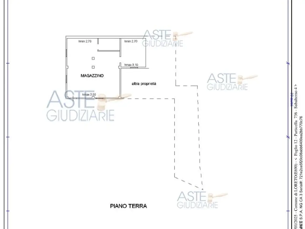 Magazzino in Via Valdicerro di Sopra, 3, 60025 Loreto An, Italia 3, Loreto, {3} - Planimetria 1