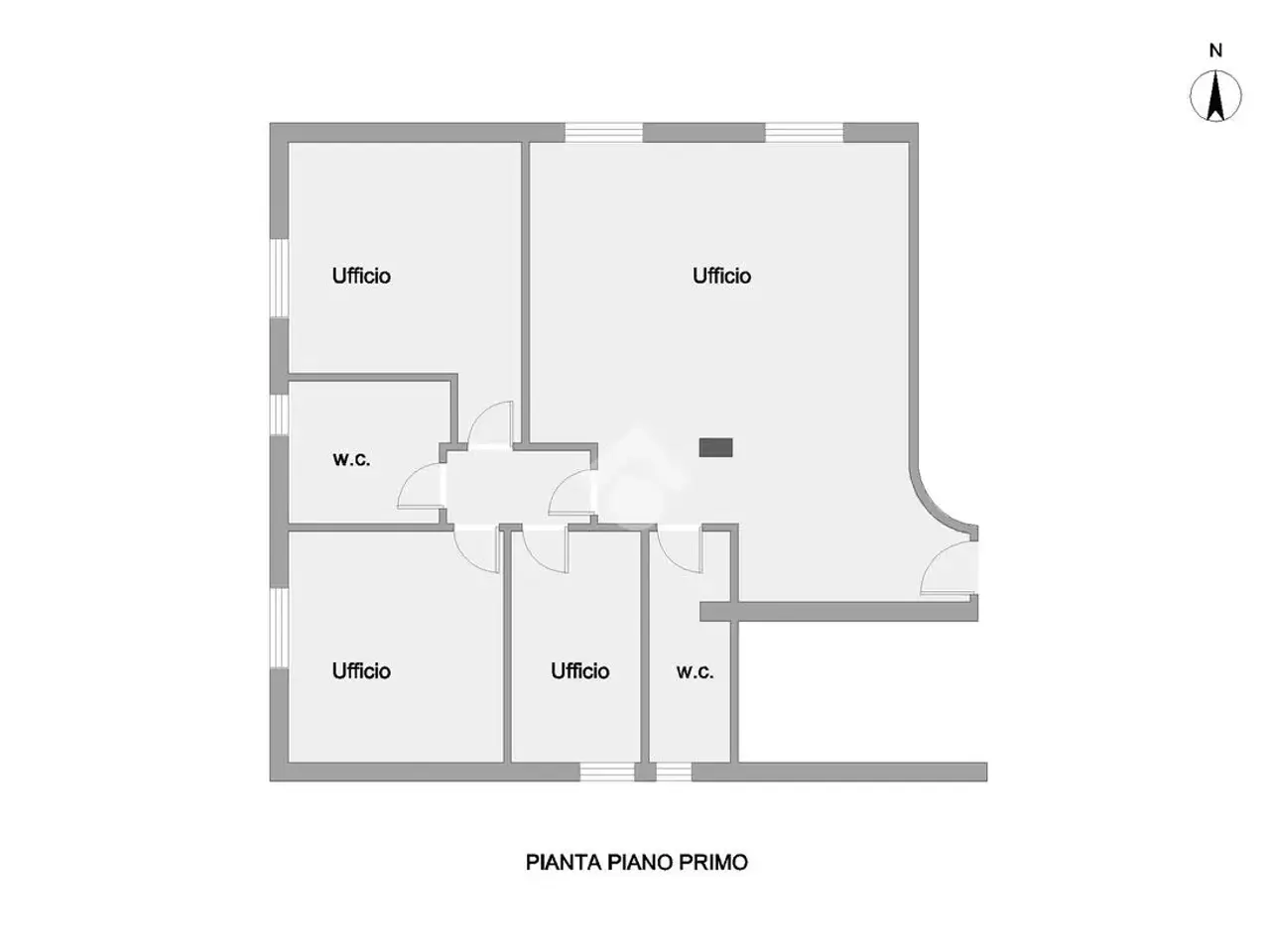 Ufficio in Viale Europa 21, Mosciano Sant'Angelo, {3} - Planimetria 1
