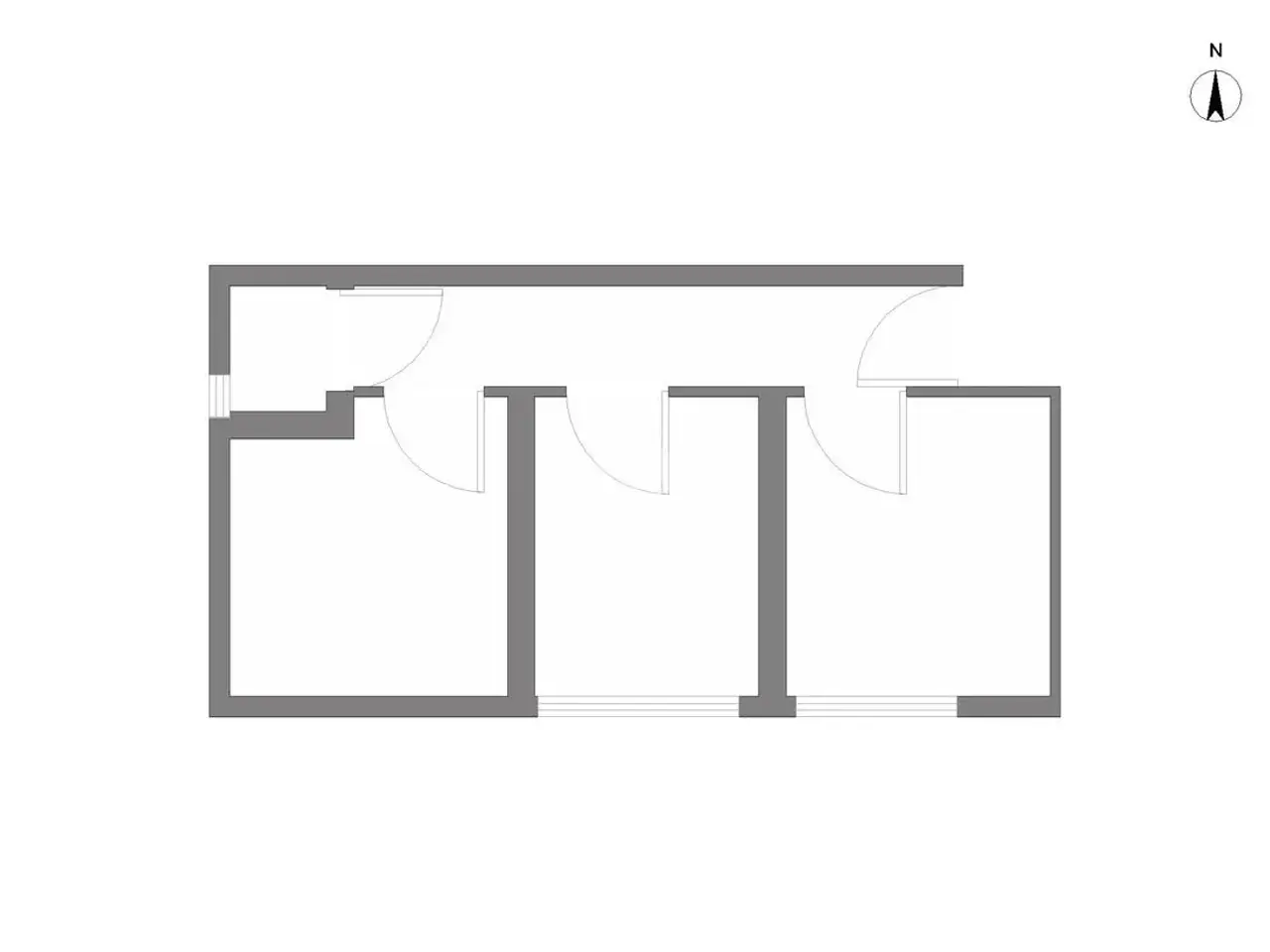 Ufficio in Via Vincenzo Monti 75, Milano, {3} - Planimetria 1