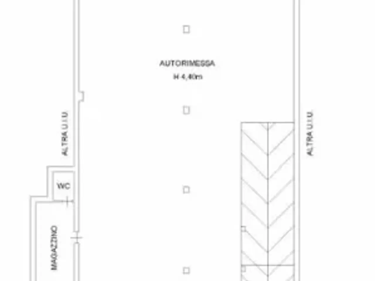 Magazzino in Via Giovanni Schiapparelli 1, Settimo Torinese, {3} - Planimetria 1